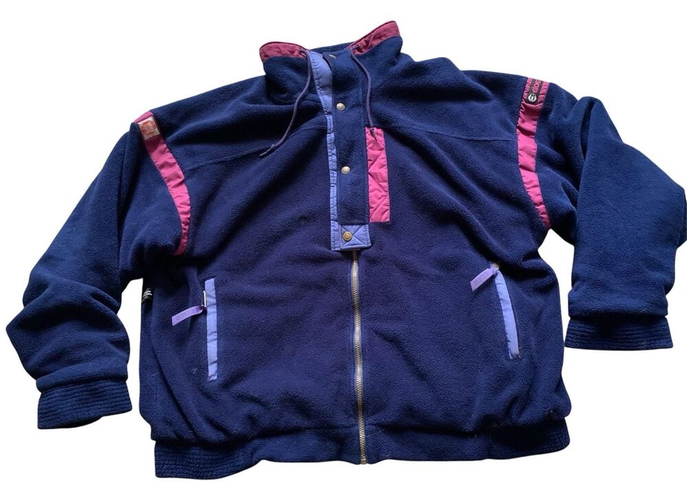 Vintage Eider Hokkaido Windstopper POLARTEC Fleece Jacket Coat Men’s XL